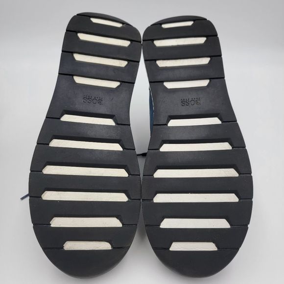 Hugo Boss Men’s Titanium Runn HBMX EU 41 size 8 Sneakers Navy Blue Shoes - Picture 10 of 12